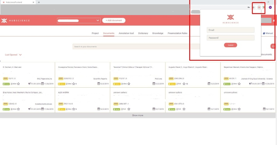 hubscience extension